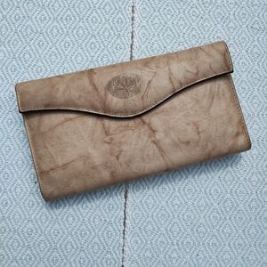 Buxton genuine cowhide leather clutch wallet NWTNA